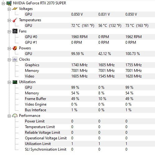 I have done further undervolting and it made wonders. 73C pannel on without too much noise.