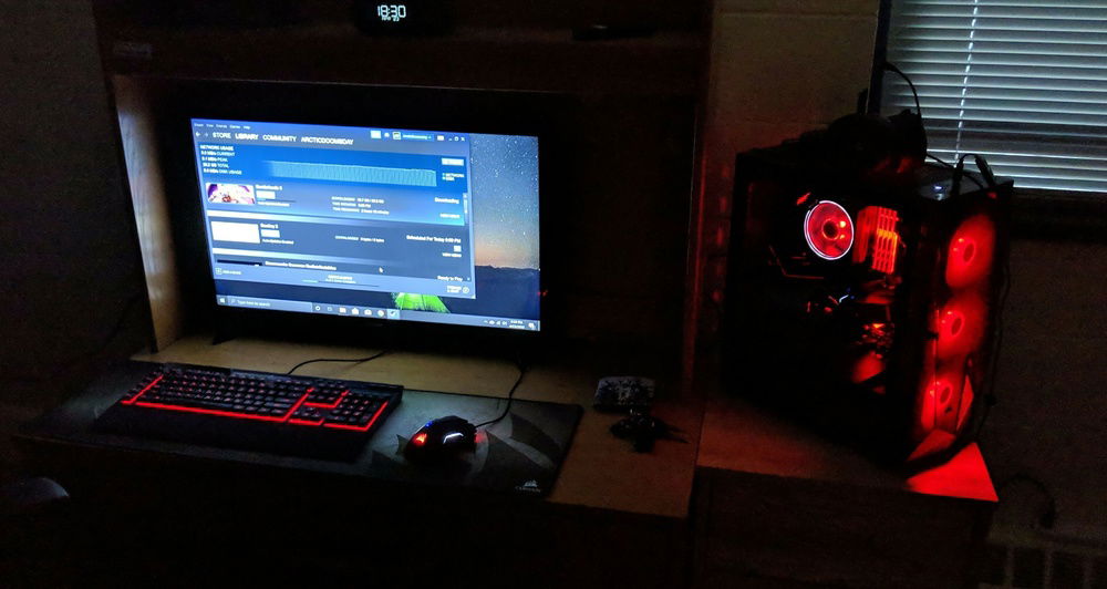 Plus Peripherals
(Prior to New Monitor)