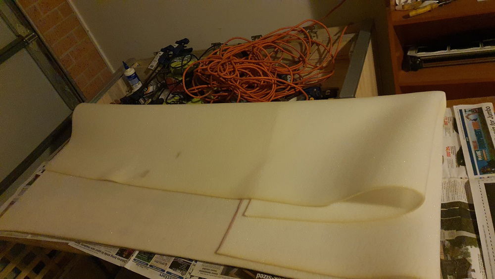 Foam installation and weight testing the body