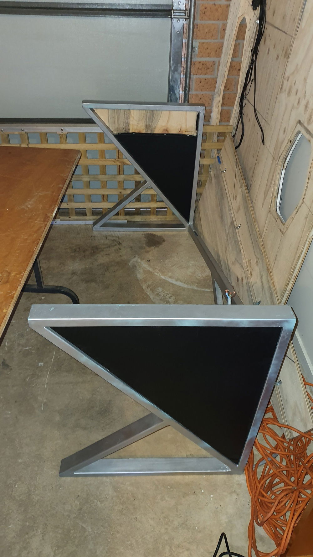 One of each side....