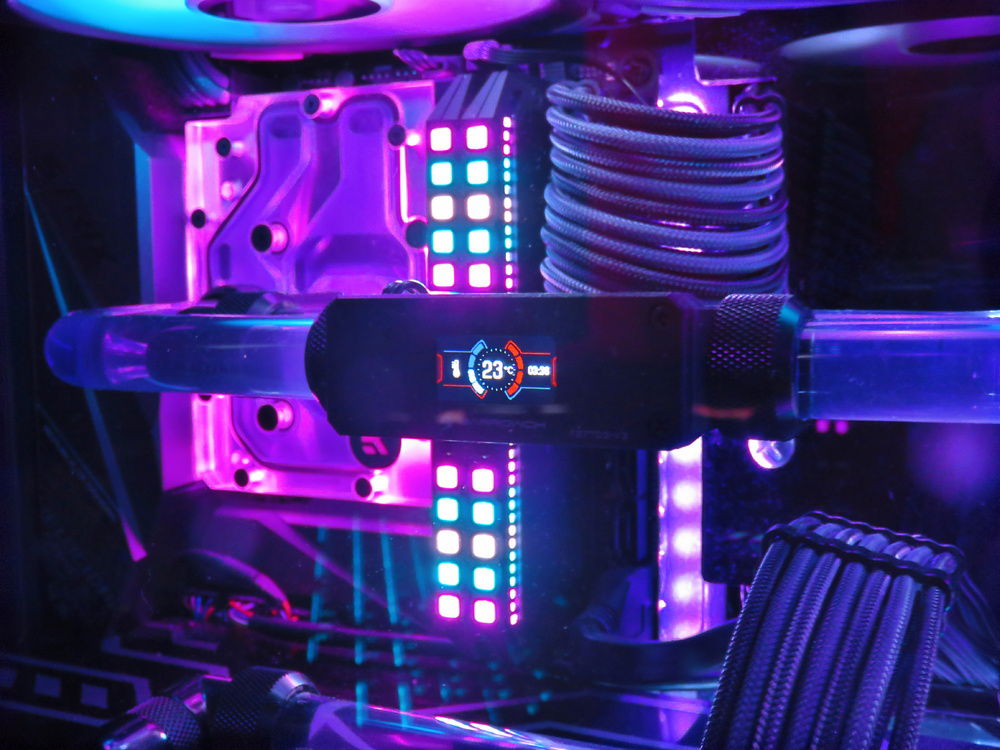 Barrow temperature gauge, temps won't go above 40c on full load.