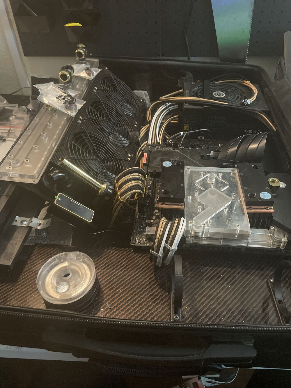 Been a while. All cables for right side finished