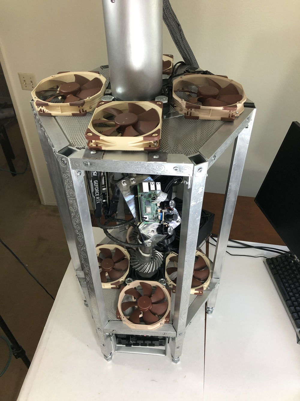 All 8 Noctuas installed!