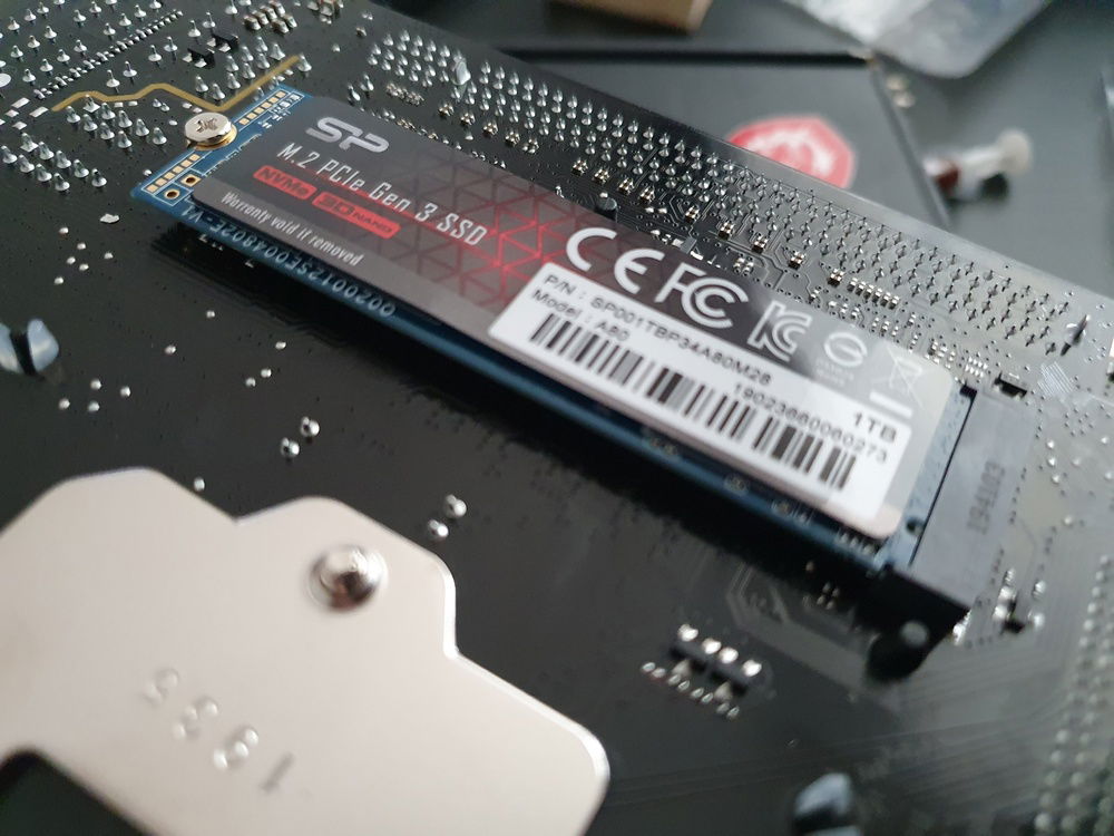 The mighty (but tiny) 1TB Silicon-Power P34A80 NVMe.