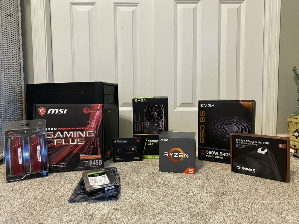 Parts Laid Out Nicely