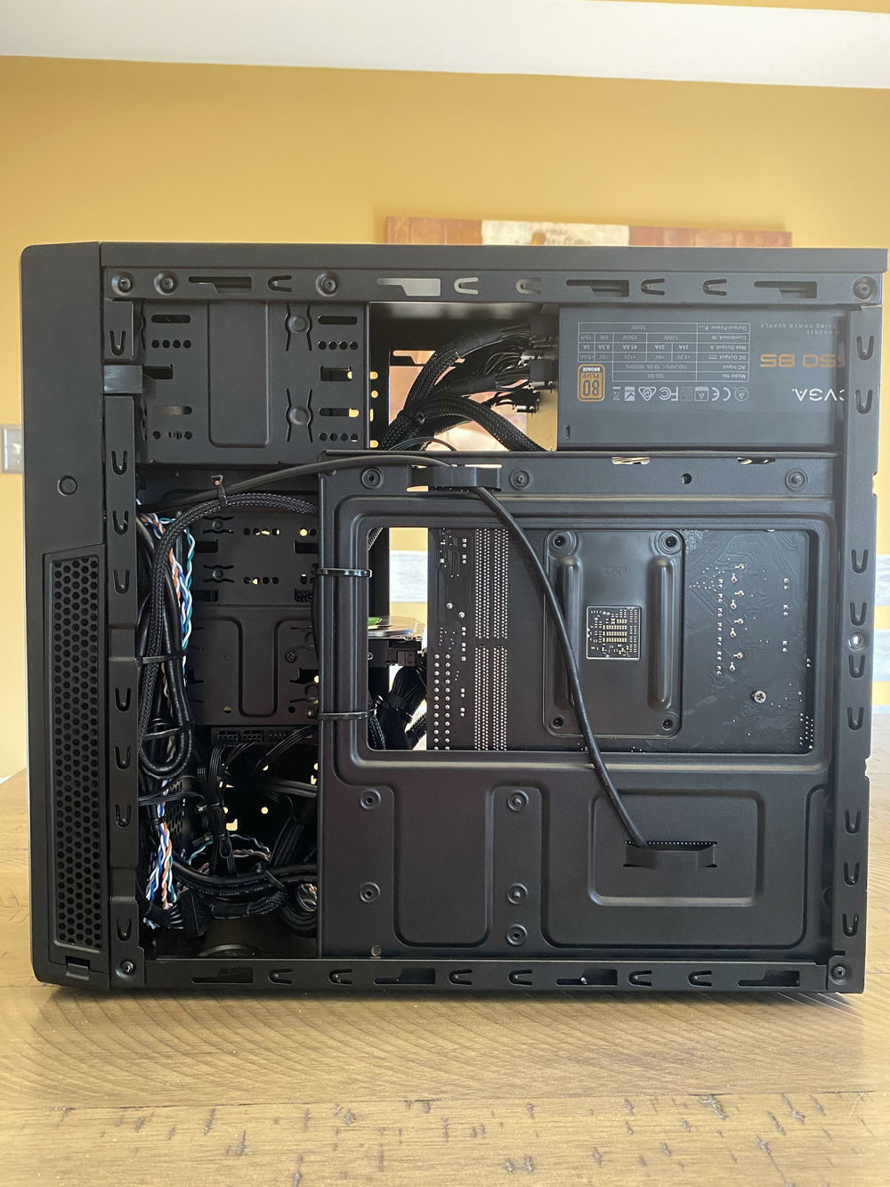 My Best Effort At Cable Management