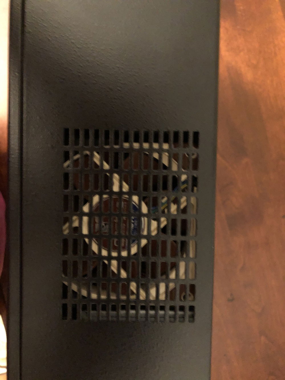 Noctua NF-A8. The case only has a single fan so replaced the stock fan for something of quality.