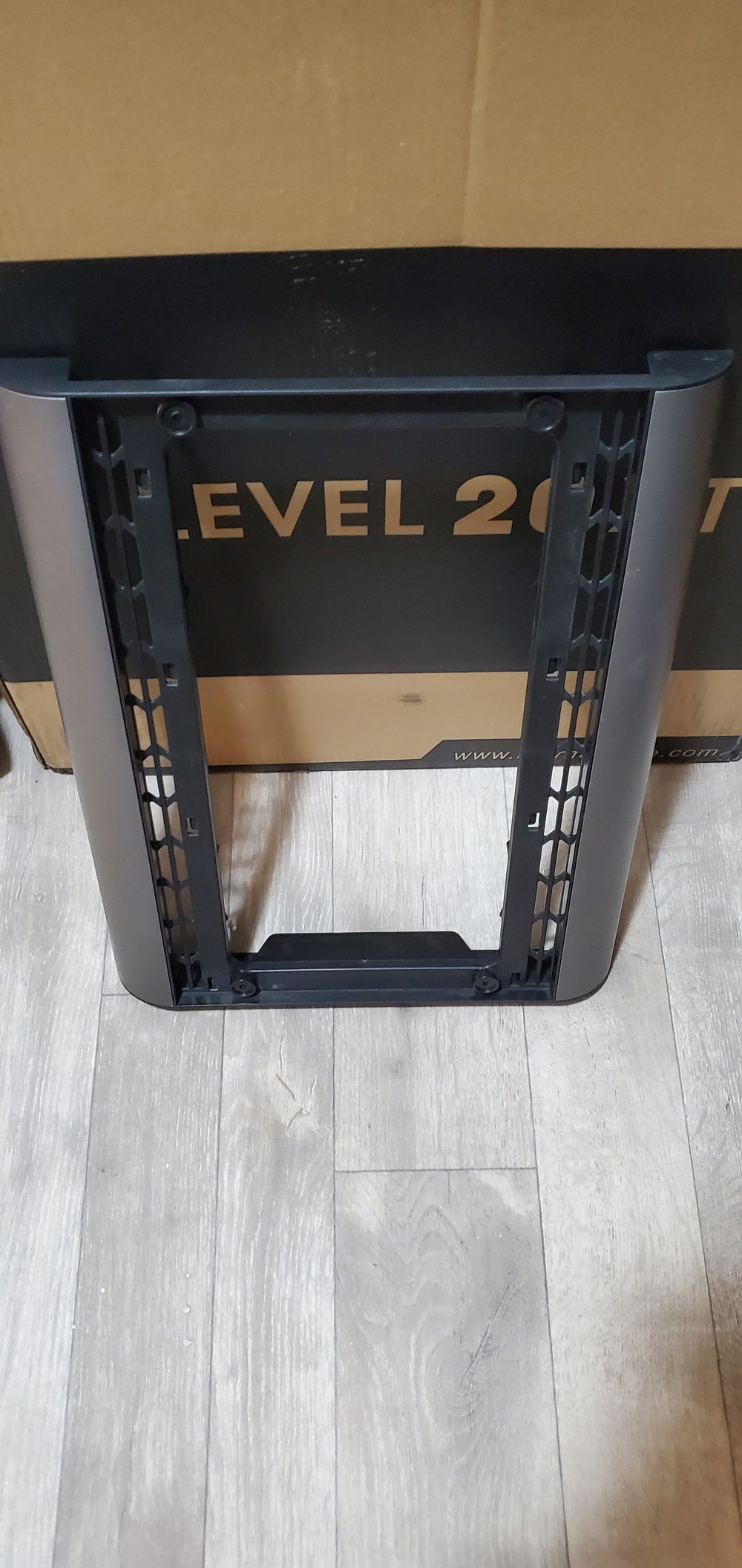 Tearing down to prep for painting.