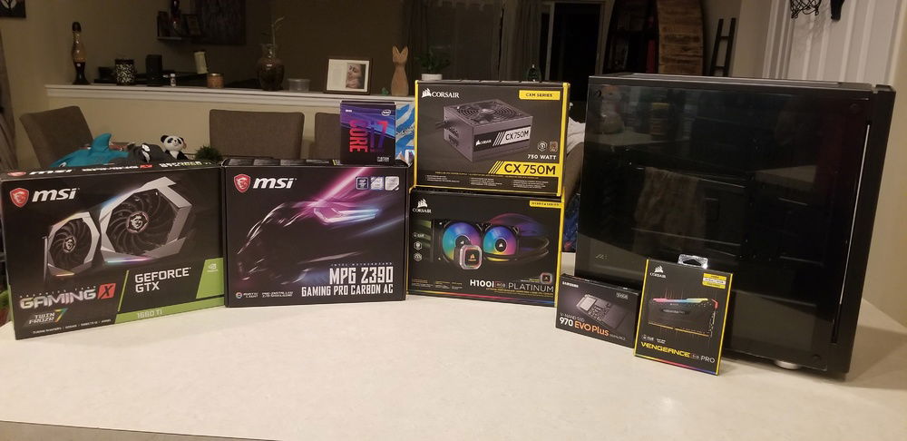 Computer parts, assemble!