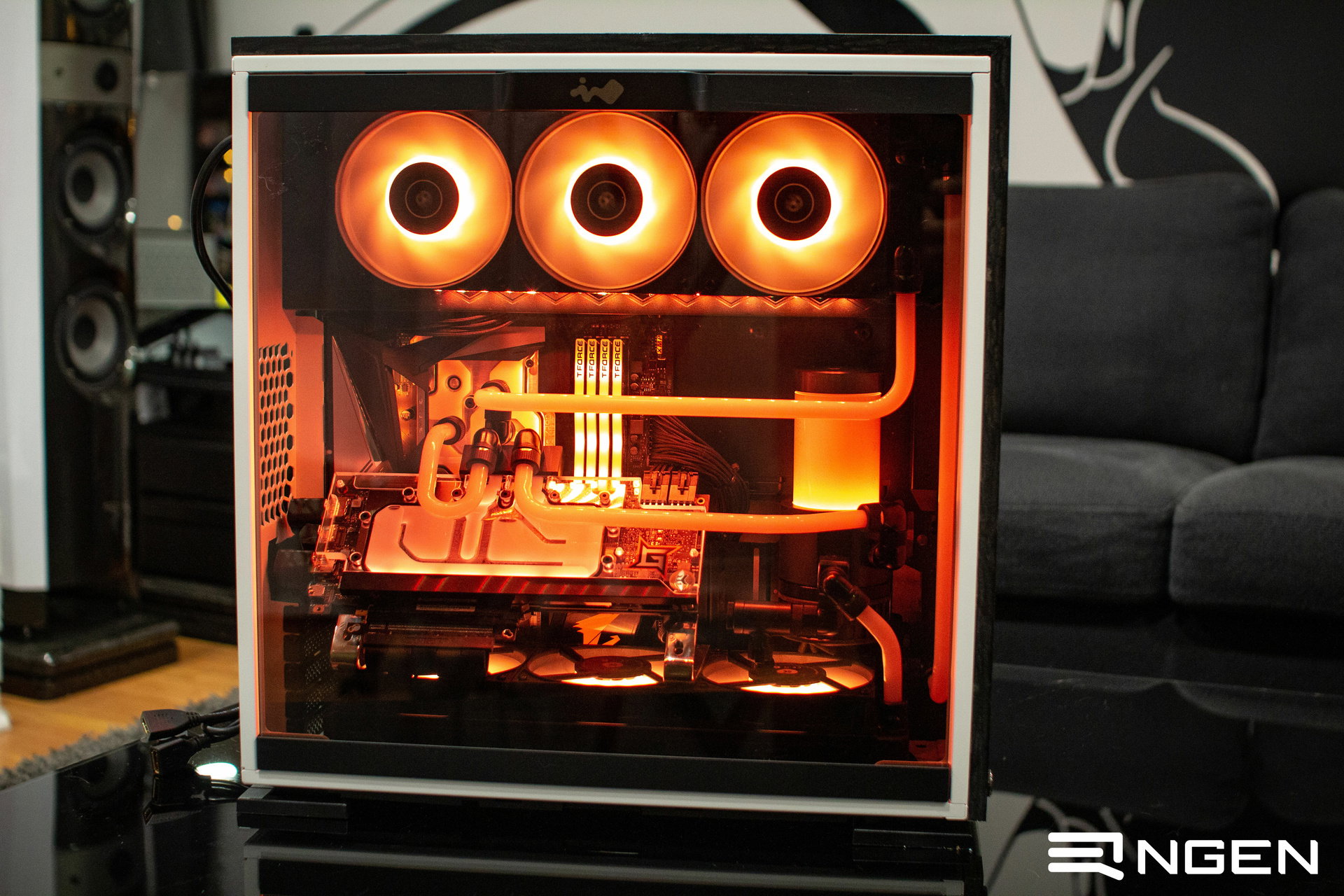 InWin 303 Wood Mod for Streamer, Ginja » builds.gg