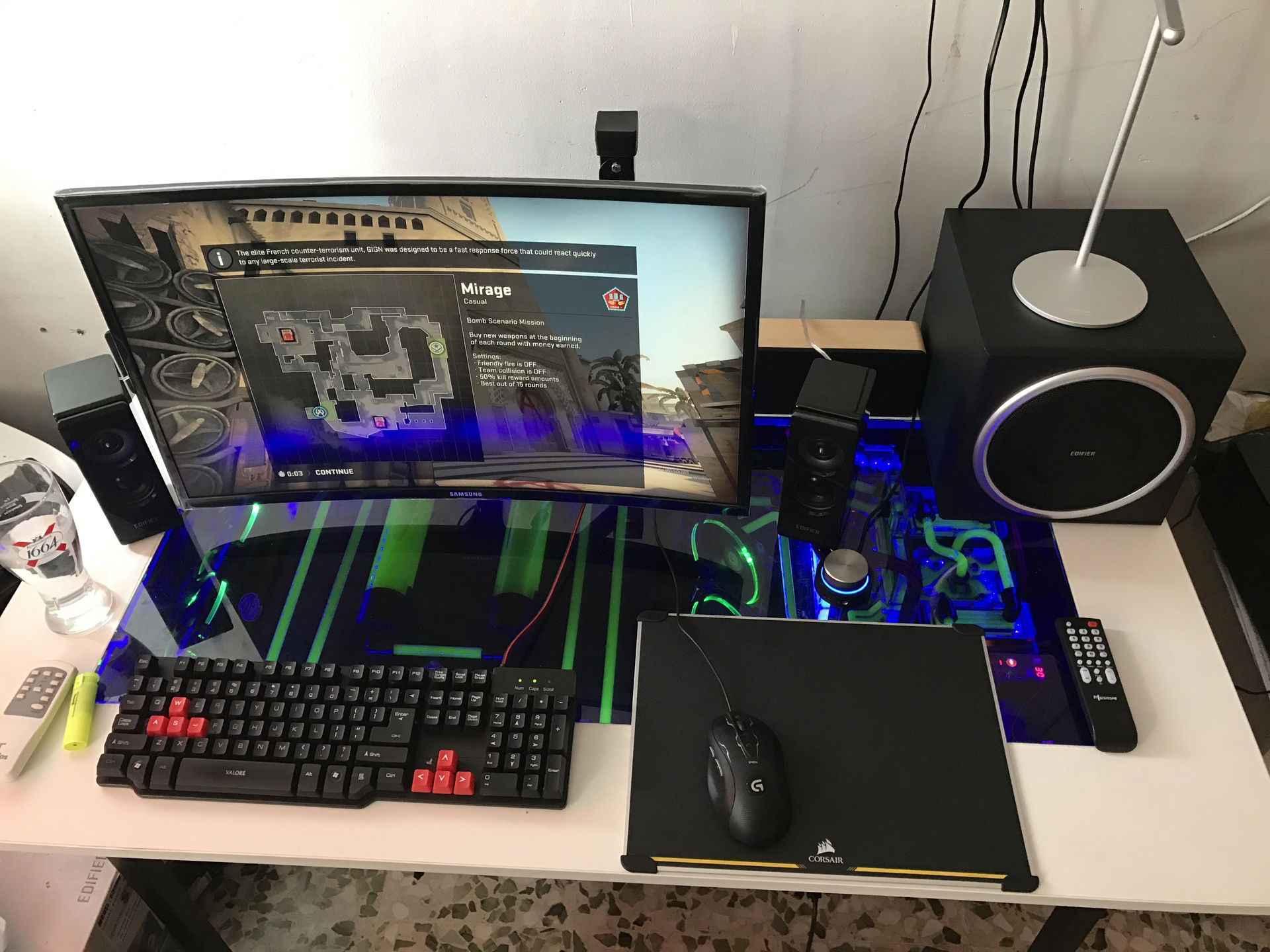 Water Cooled Desk PC Build from Scratch » builds.gg
