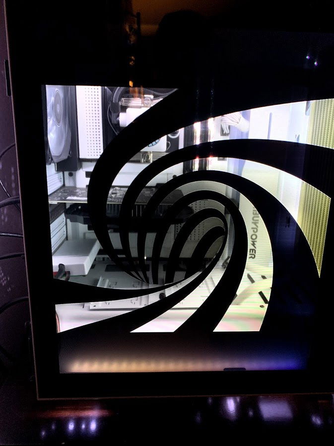 anything black and white looks amazing, its hard to get the effect on a camera,
anything dark in the case makes it hard to make out images