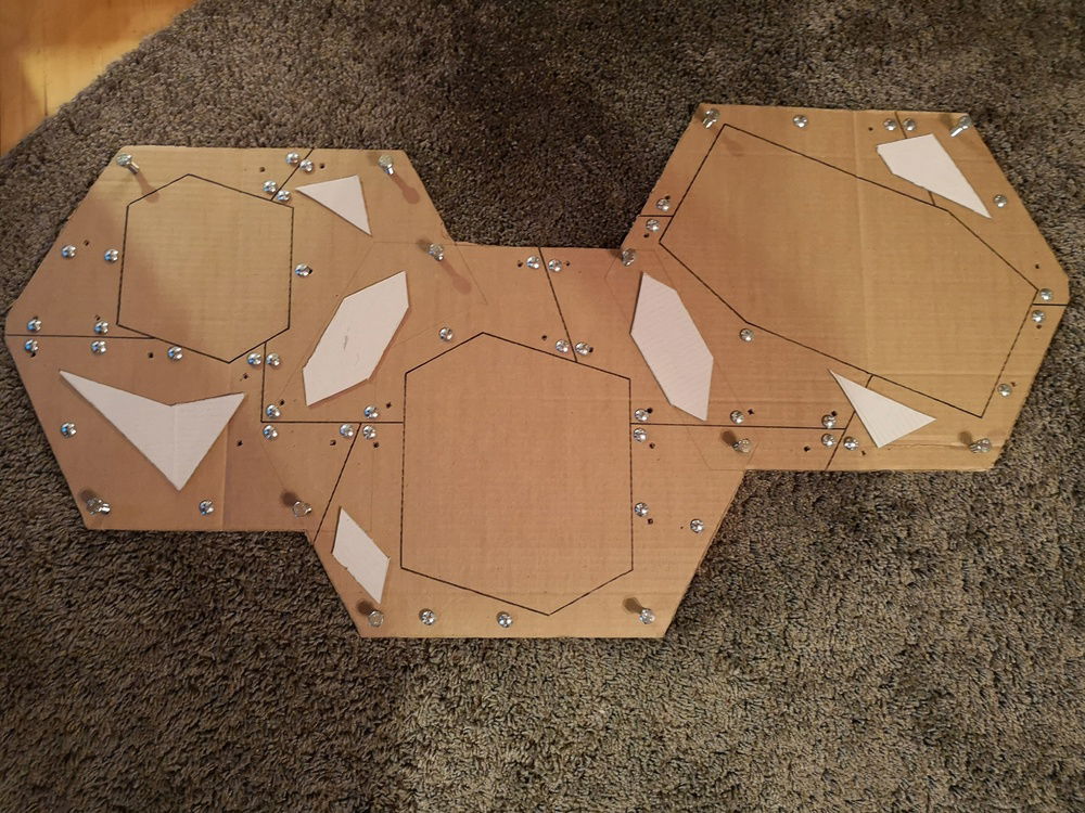 cardboard test to see how it would look
