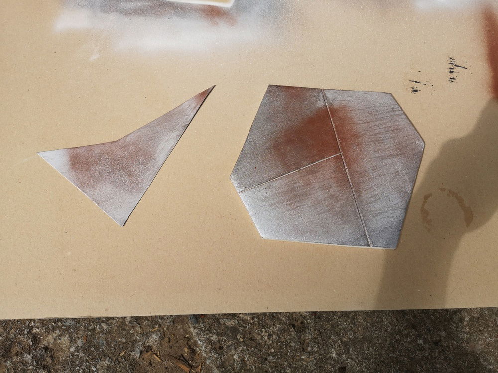 Paint test, whole base should eventually look like that