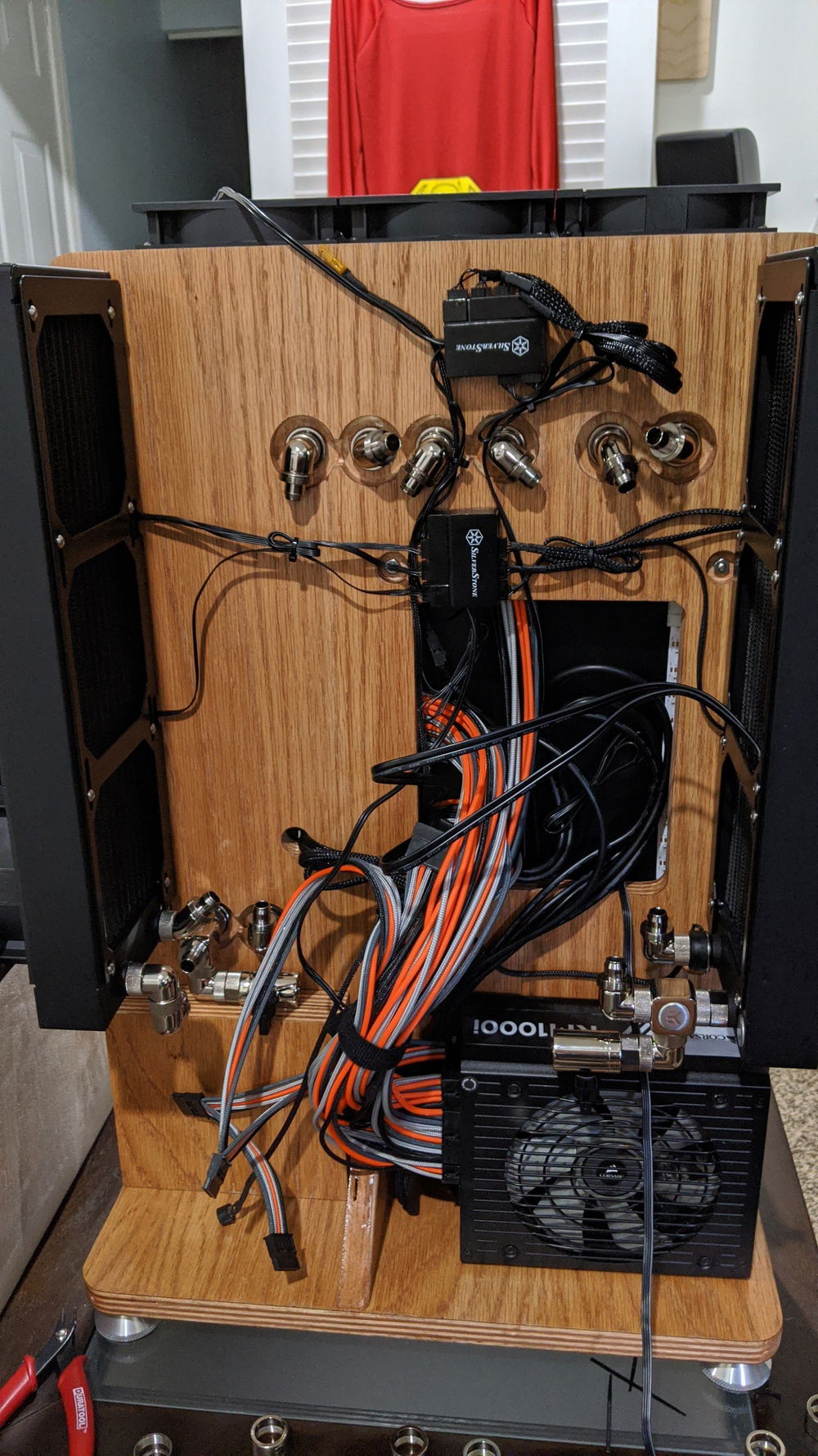 Cable management may not be the defining feature of this build...