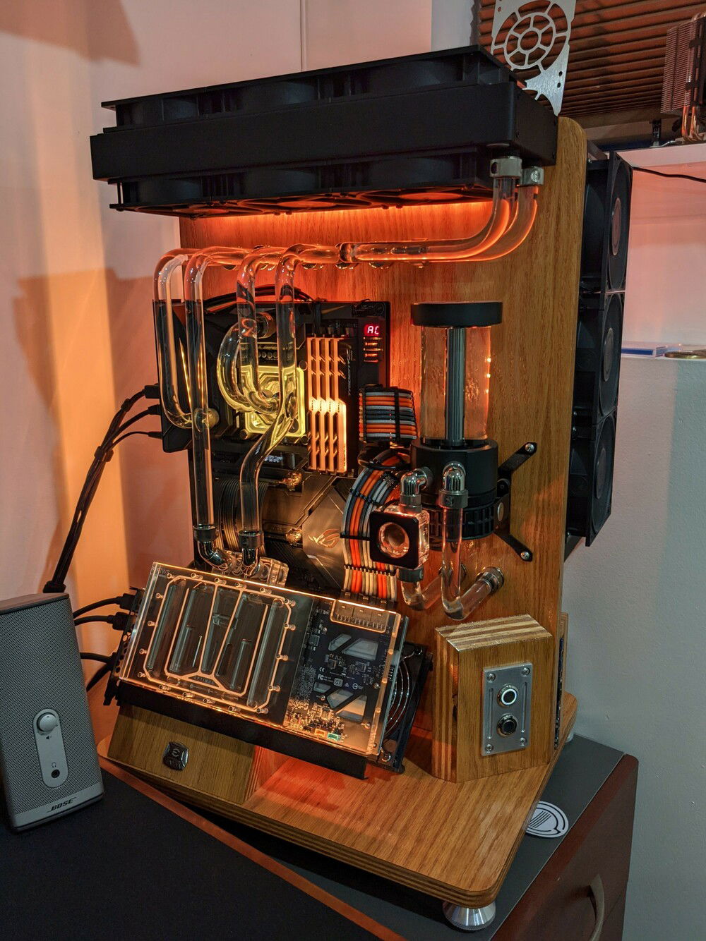 Last picture before disassembly.