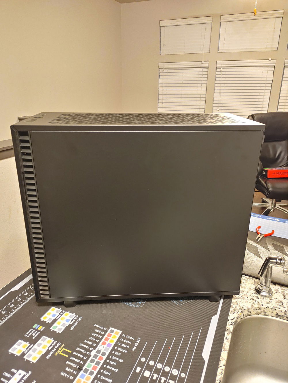 non temped glass side panel