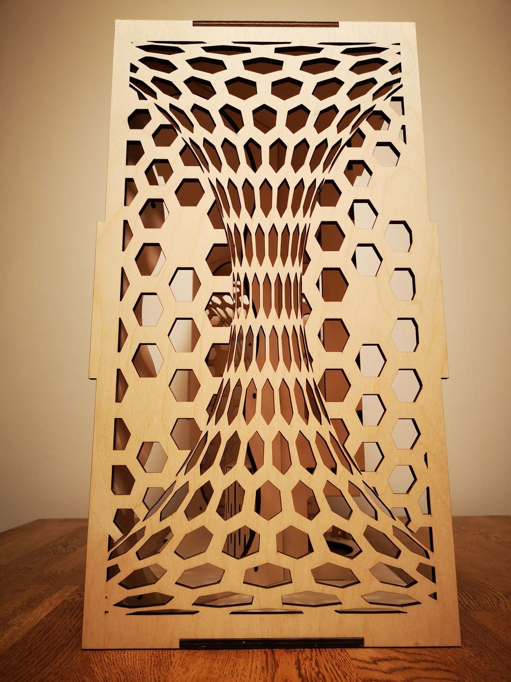 Front panel "mesh". This is where all air is coming in to the case