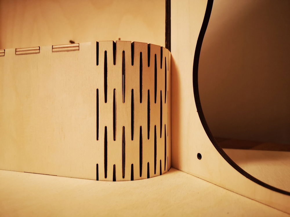 Modified the bend a little and it was sooo easy to bend and the result is looking good!