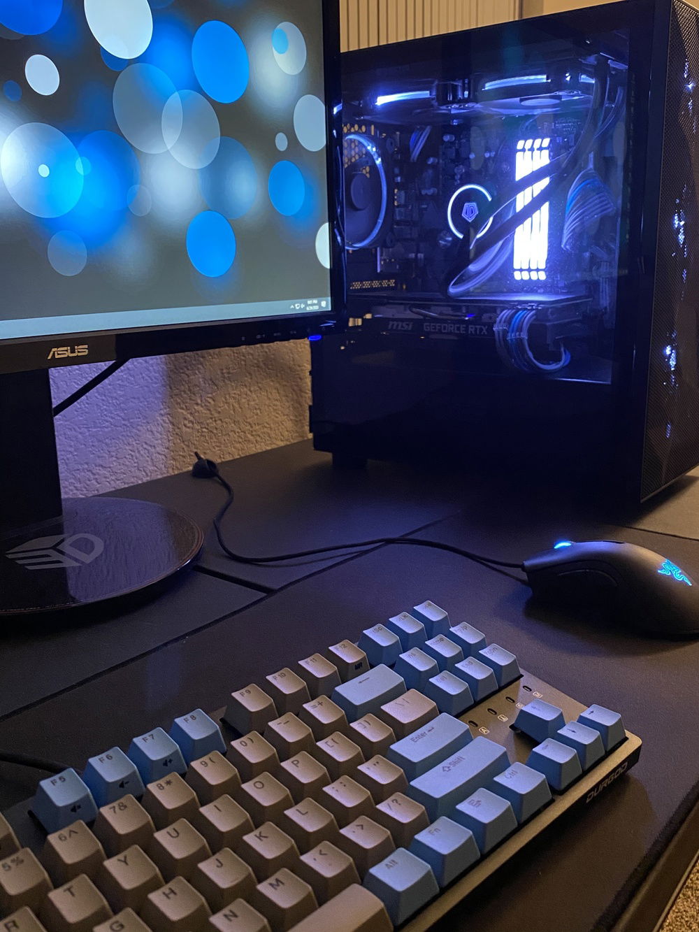 Temporary setup til wife goes back to work