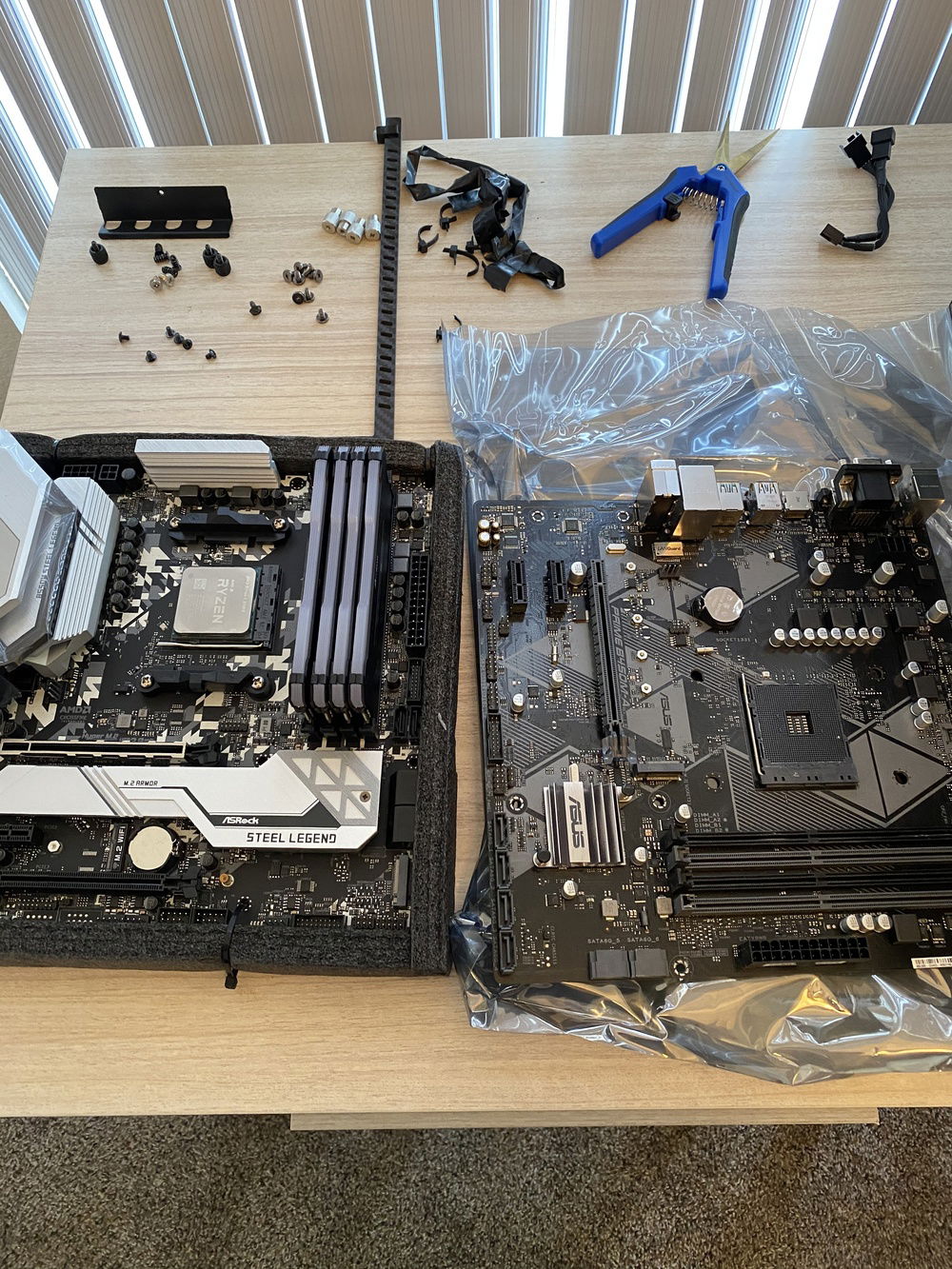 Out with the old. In with the new