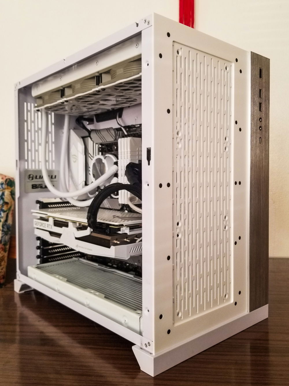 3/4 view no front panel