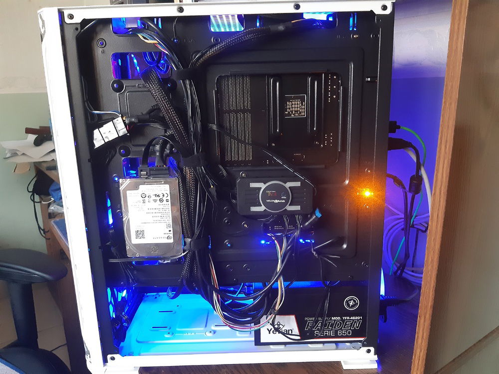 "cable managment" my best attempt so far