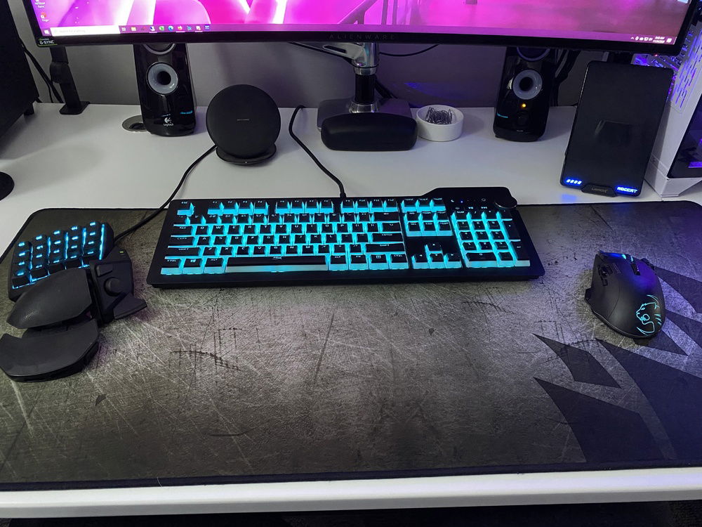 Swapped out the Logitech G810 for a Daskeyboard Q4