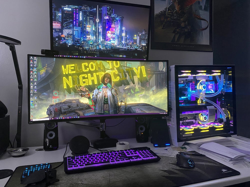 Getting prepared for Cyberpunk 2077 to release next week!