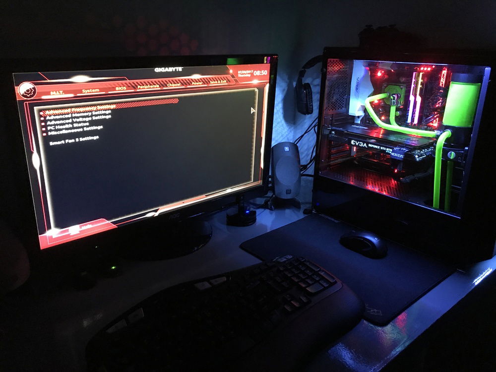 Stressful first boot success!