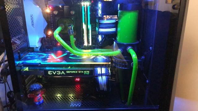 Added custom sleeved cables