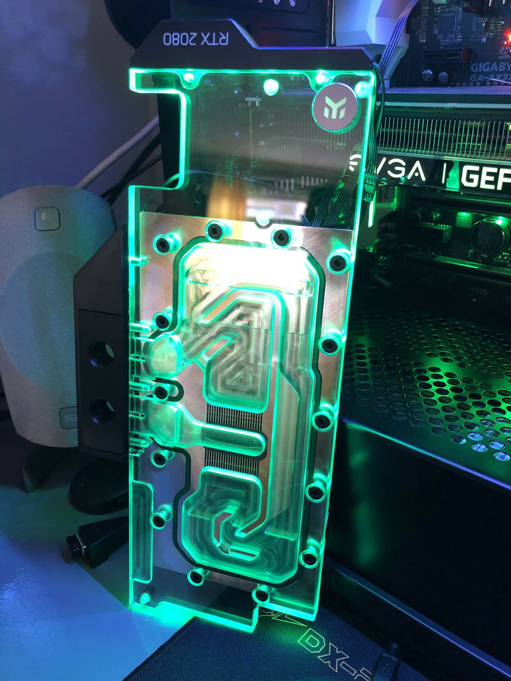 Led is working on the GPU block.