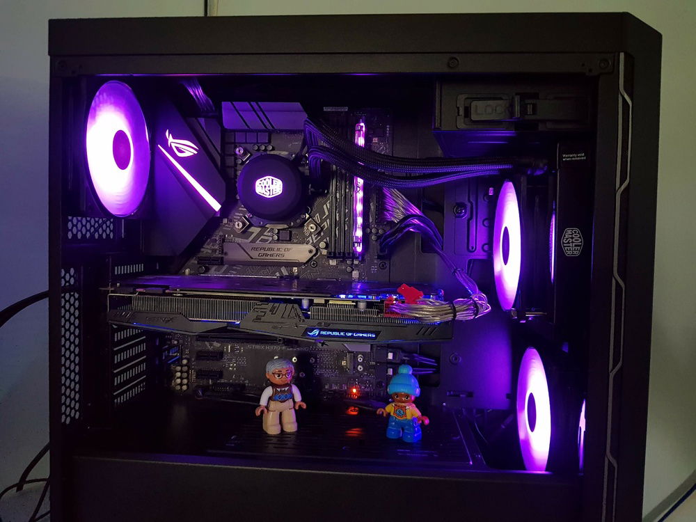 Hopefully the lego will increase my fps...