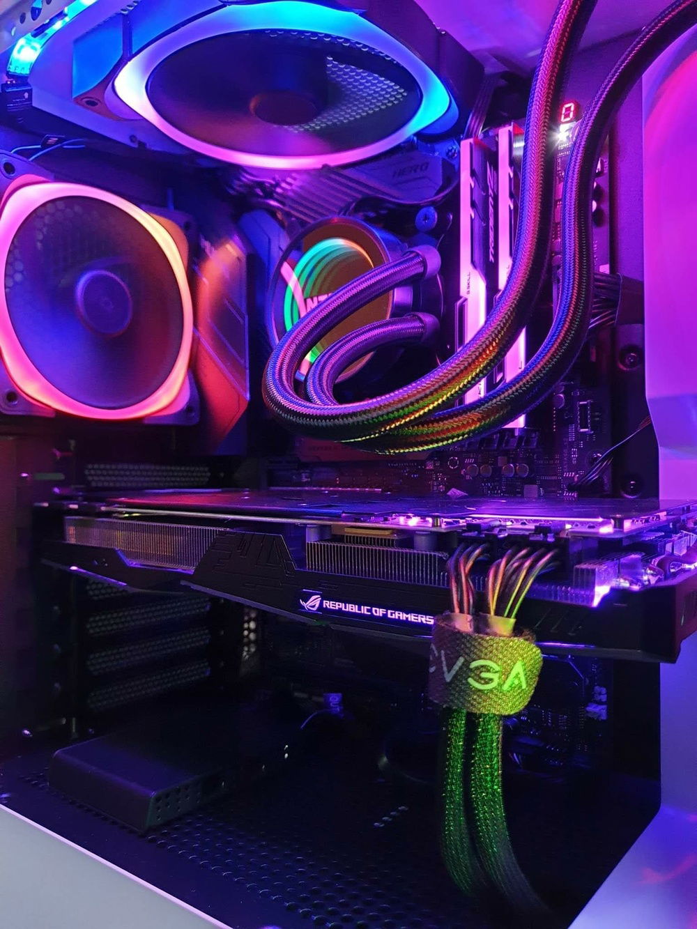 When rainbow colour is adorable...