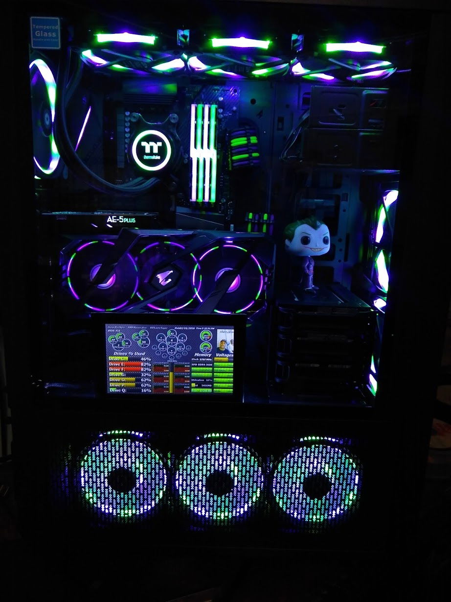 Added a pci x16 riser cable to attach my sata card to so I could go back to this config even with the sound card