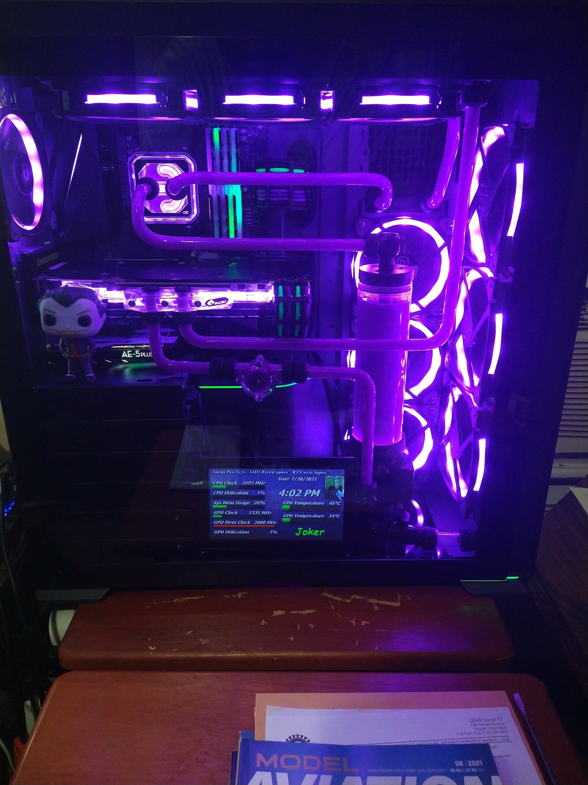 g skill trident rgb light done time currently