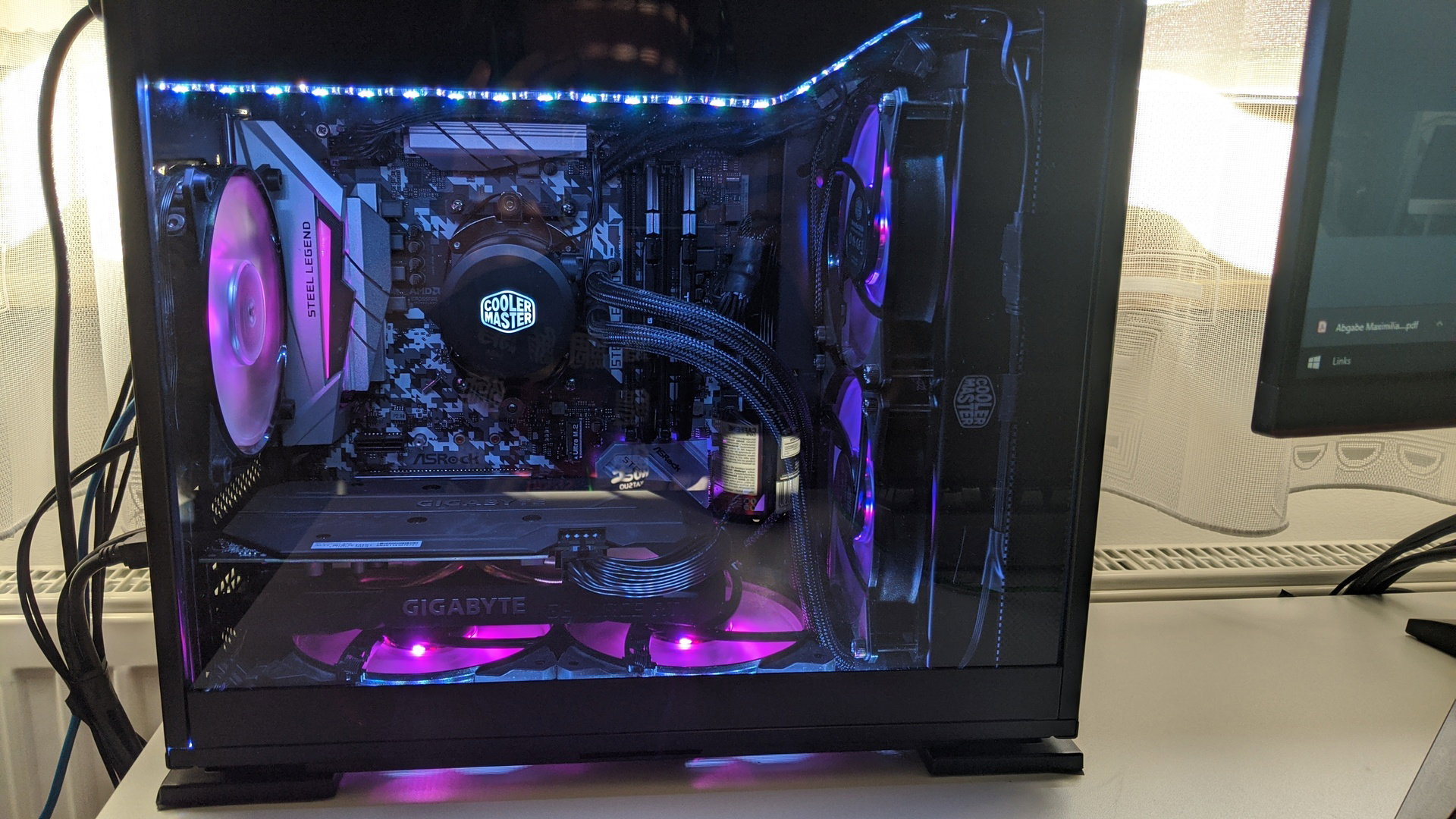 Purple / White InWin 301 mATX » builds.gg