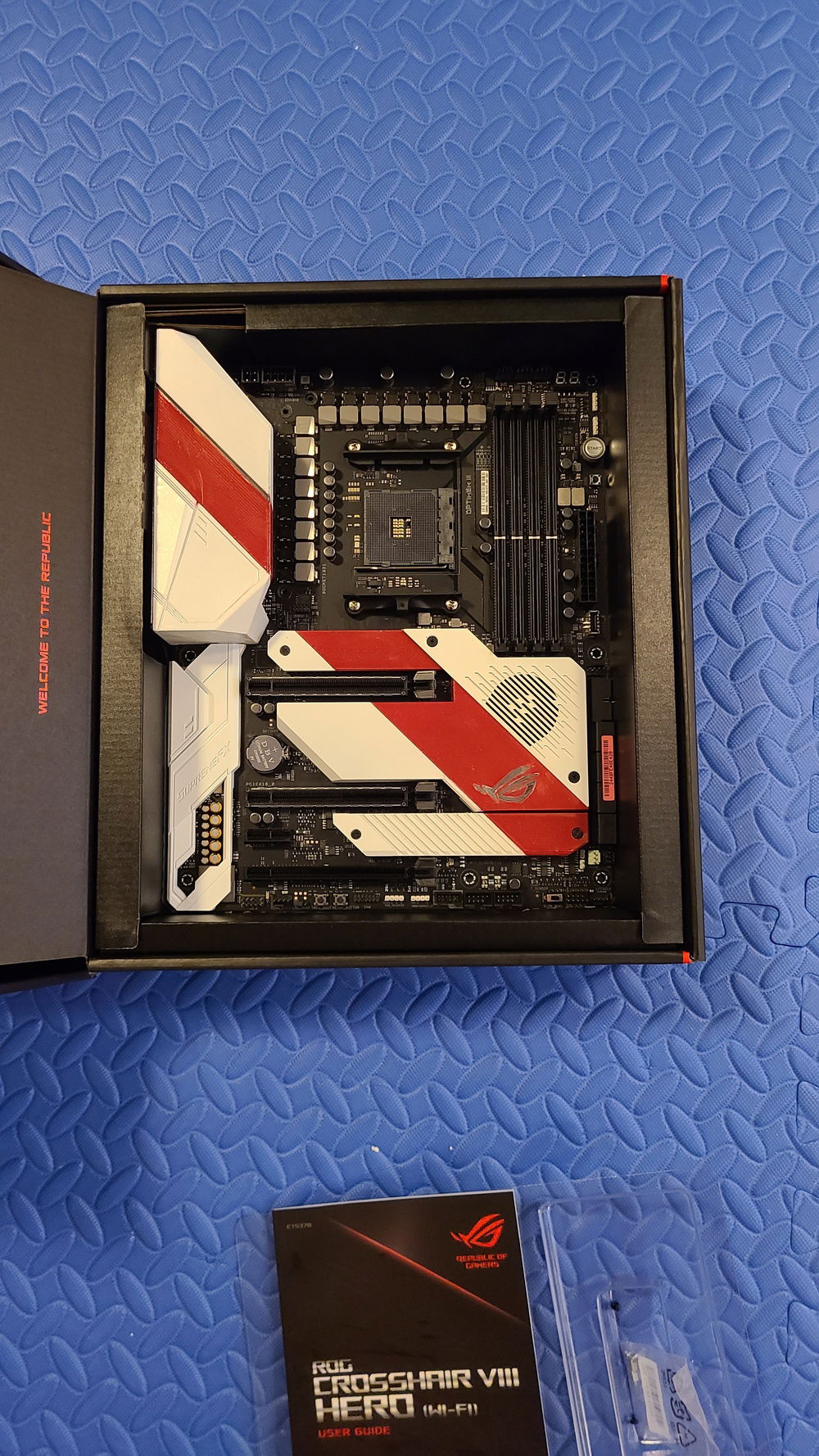 Paint was very challenging. The paint pens I got did not color match well and the wind decided to take things for a ride twice. :( 

But from afar it looks ok and I think once it is installed it should look good.