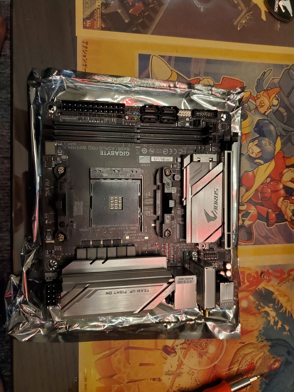 Aorus Pro WiFi B450i.