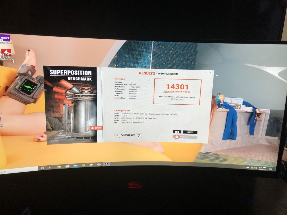 Spectre 34 inch hdr monitor