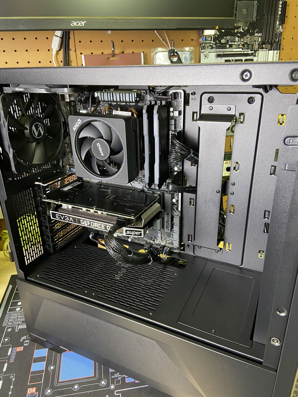 Installing the main parts