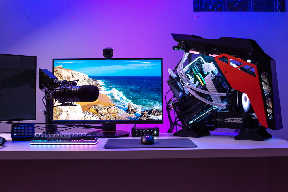 The build in its habitat