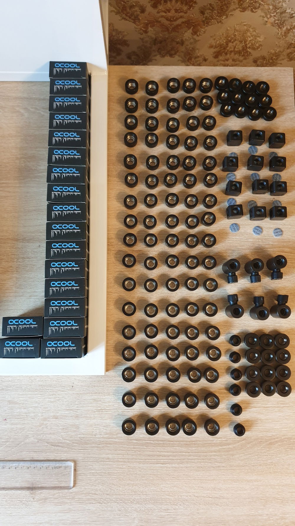 réception des raccords OMG