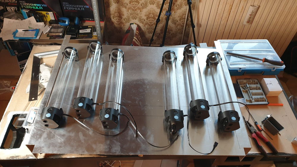 1er test des tanks, la communauté a voté pour un placement en escadrille