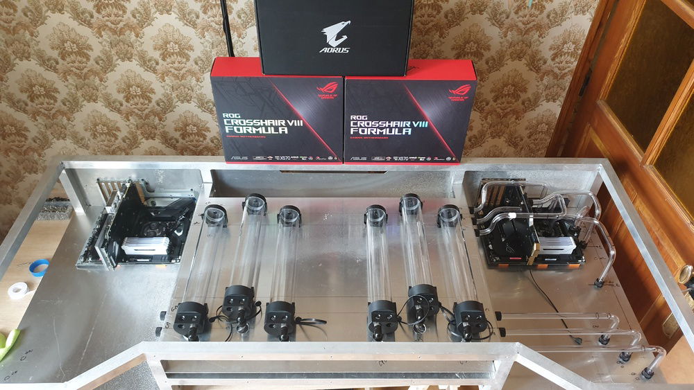 mise en place du hardware