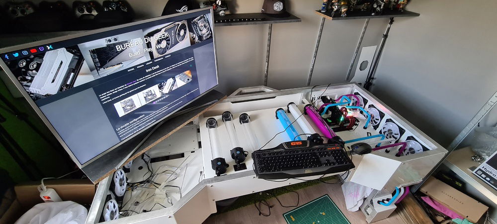 mise en place des câbles ! 1er boot et instal de win10 2004