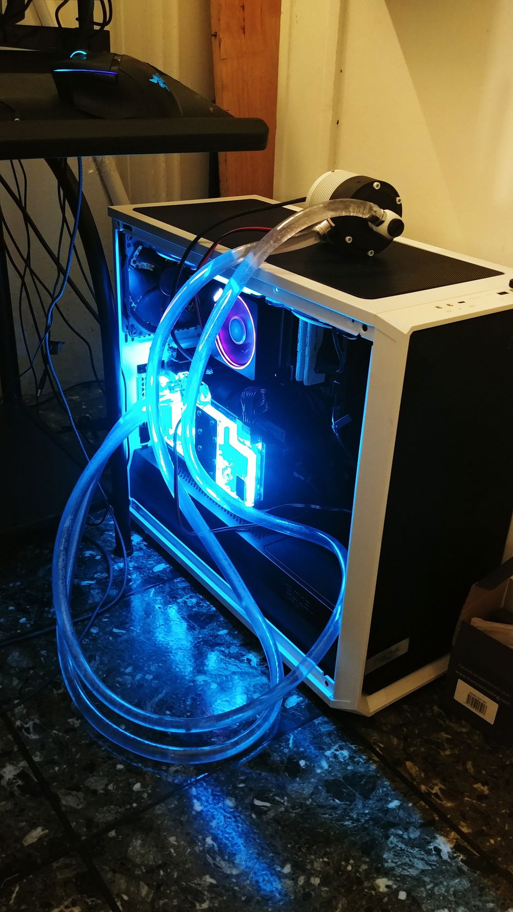 Testing GPU waterblock