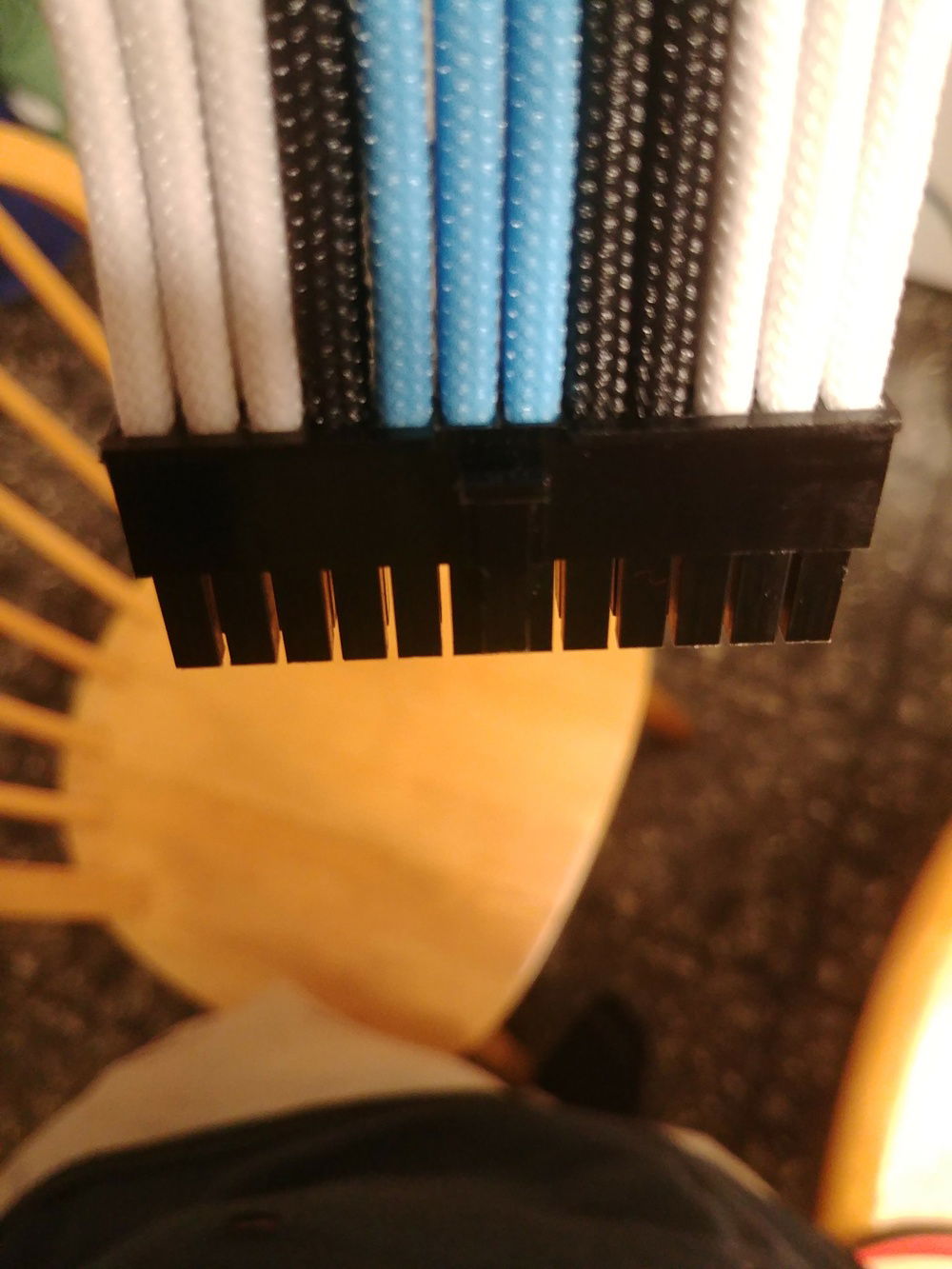 First whack at custom sleeving myself