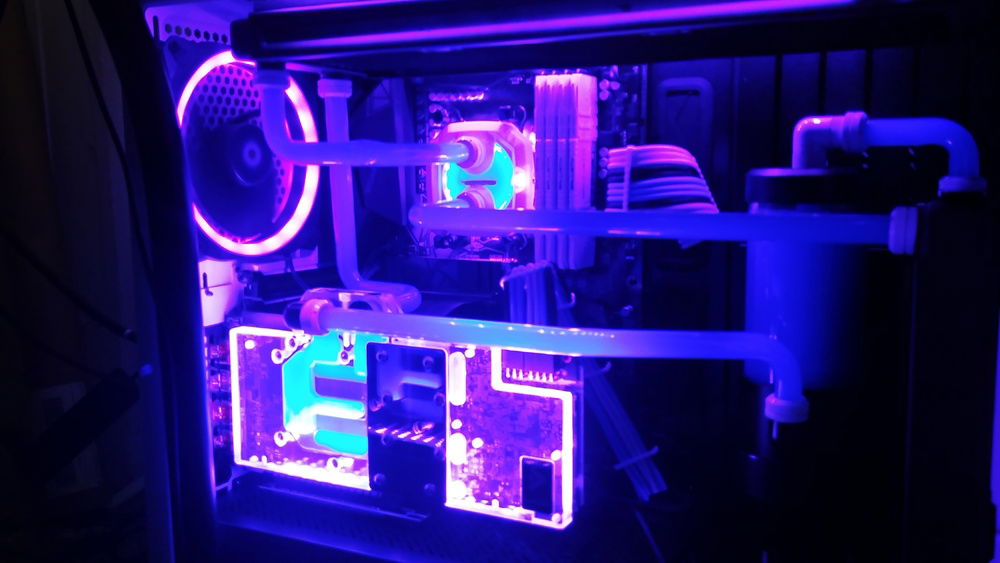 New CPU and waterblock, Corsair hydro x c7