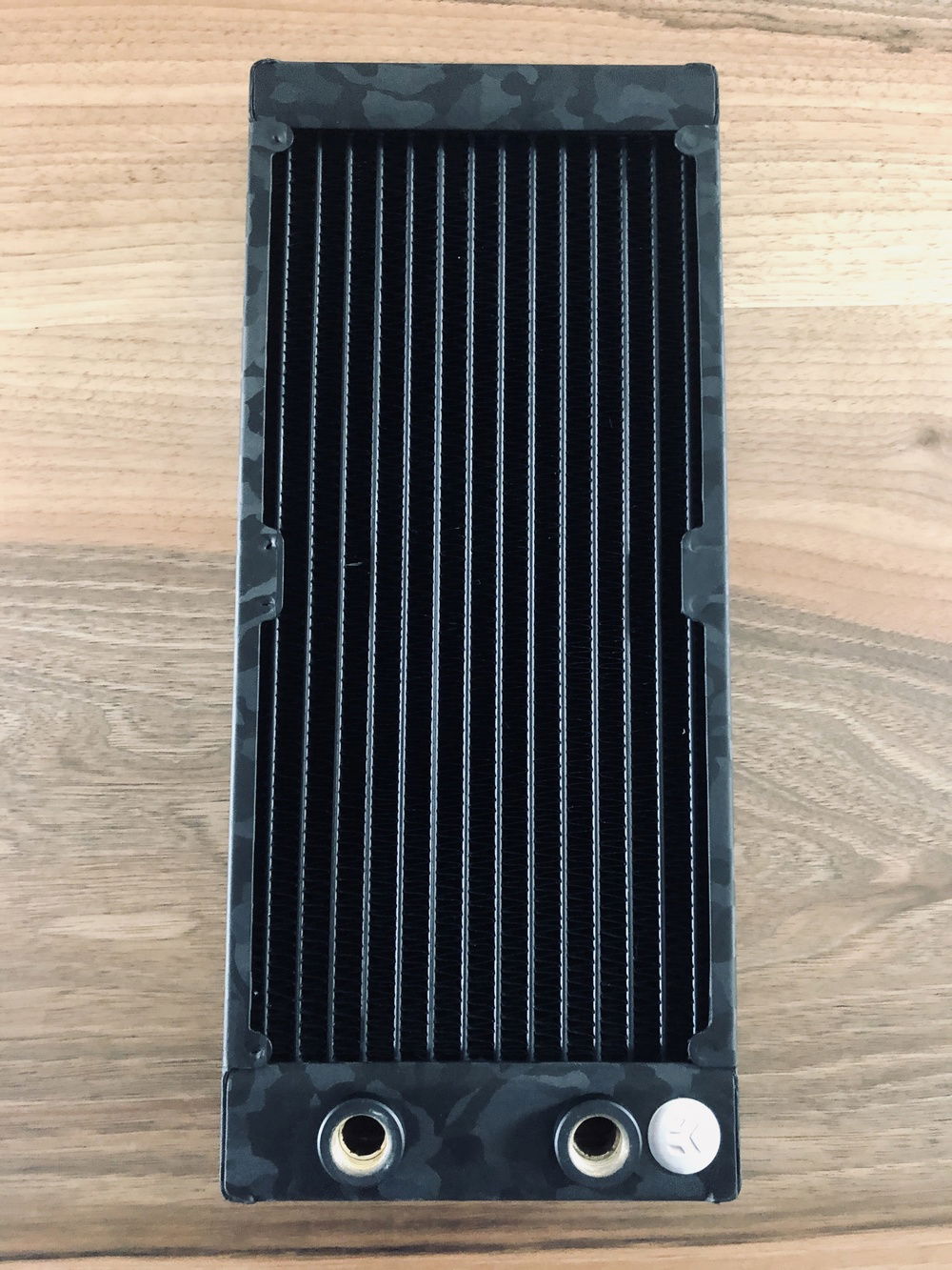 Radiator reassembled